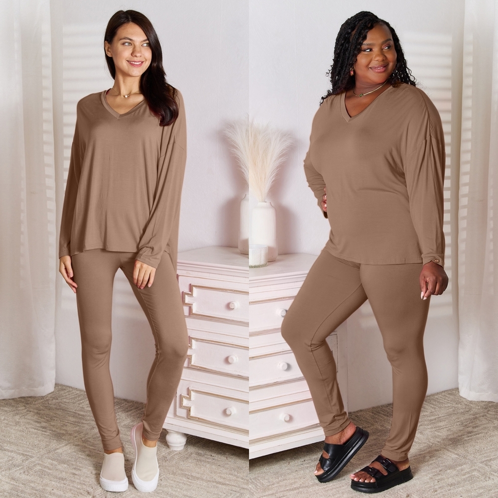 Soothing Softness Lounge Set - Tan